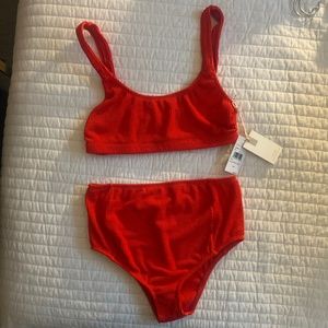 NWT Good American Always Fits Maternity Bikini